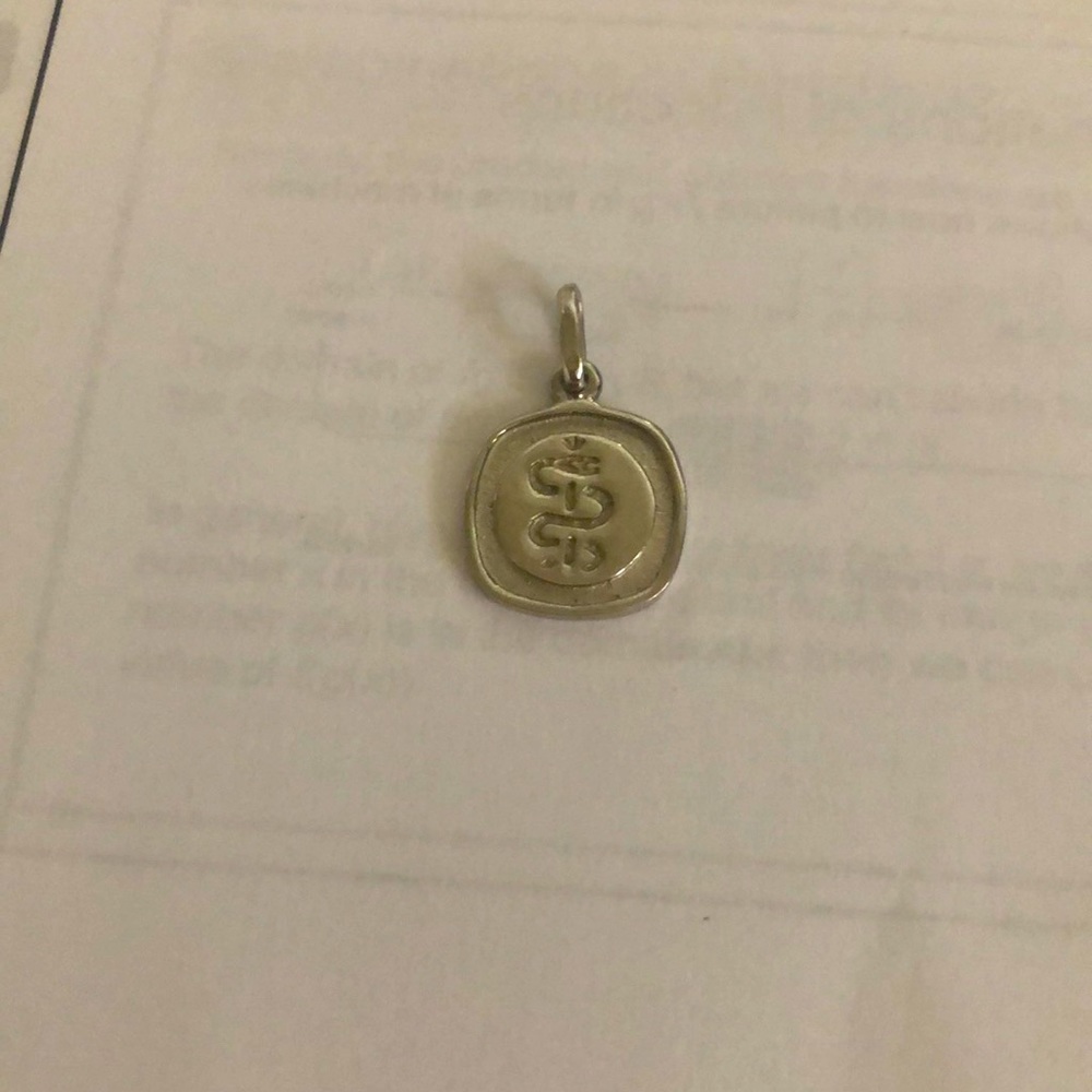 Staff of Aesculapius Pendant 🐍🩺